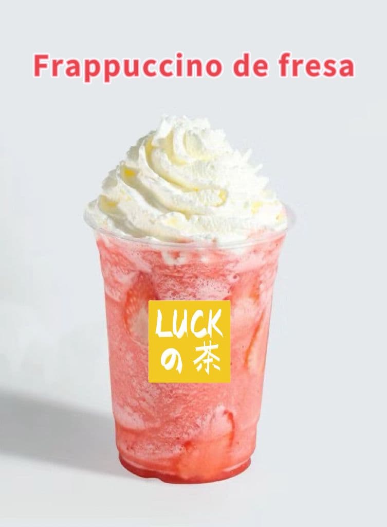 Frappuccino de Fresa