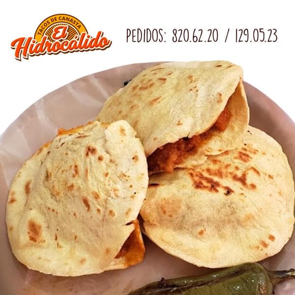 Gordita de Harina de Tinga