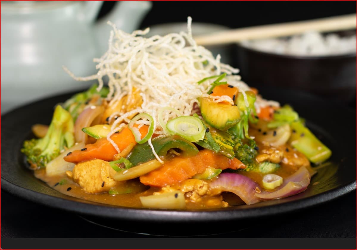 Curry Ebi Furai con 6 Camarones