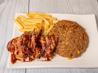 Personal Arroz Paisa + Alitas + Bebida