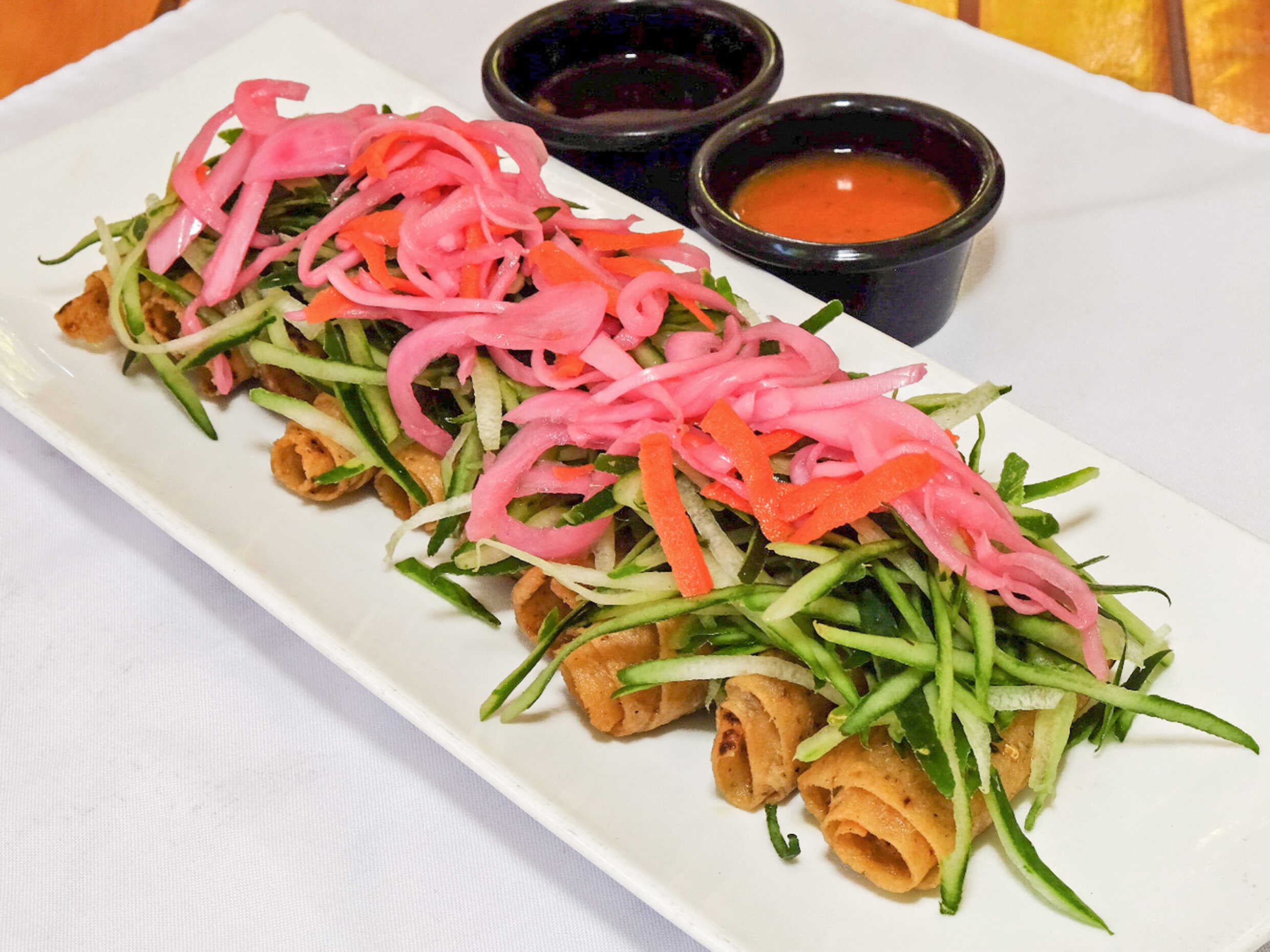Tacos Dorados de Camarón