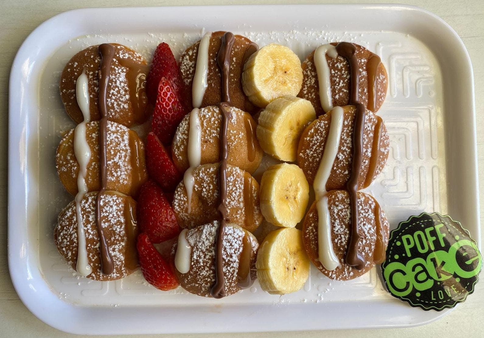 Poffcake Fresa y Banano