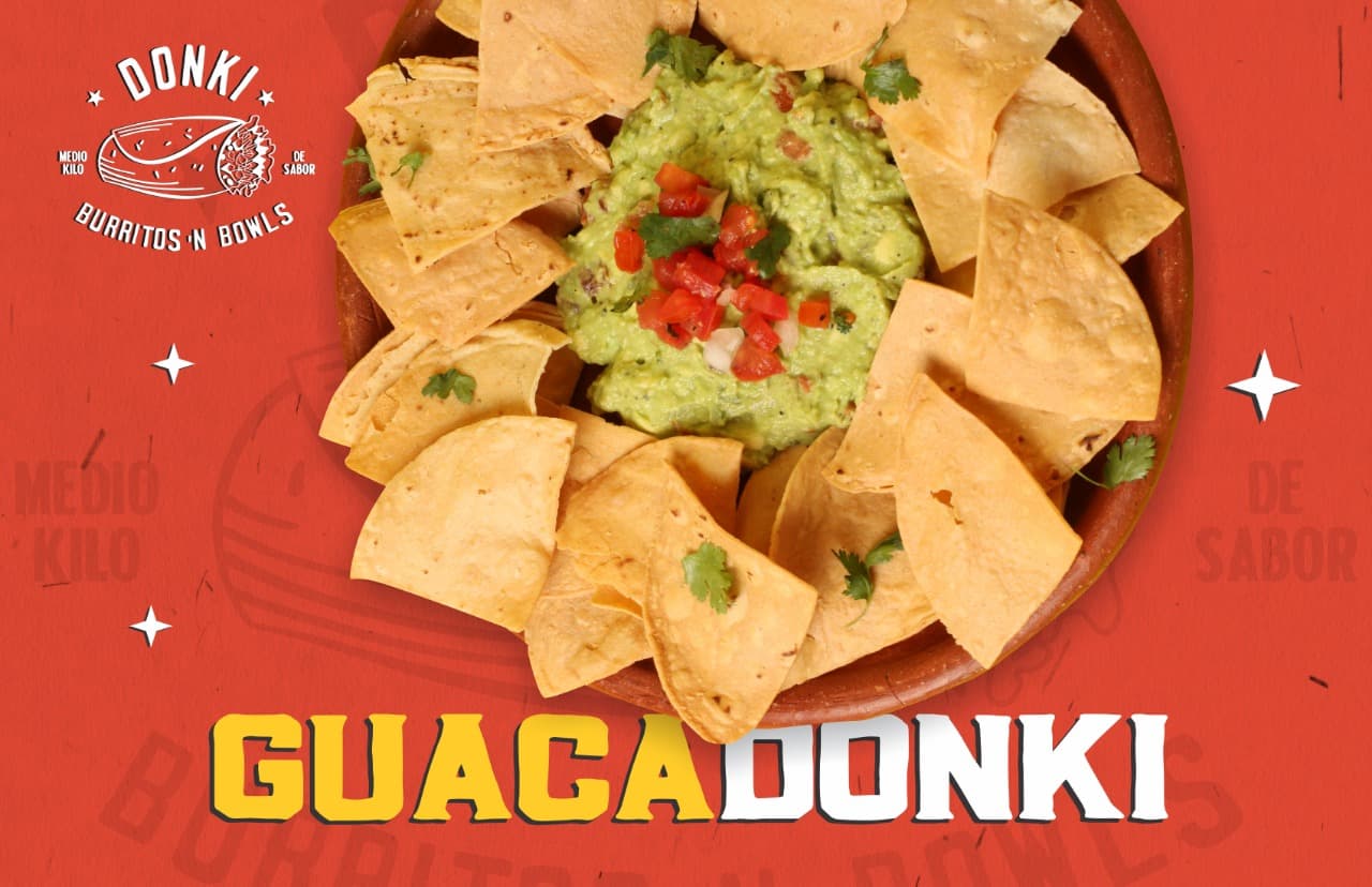 Combo guacadonki + burrito
