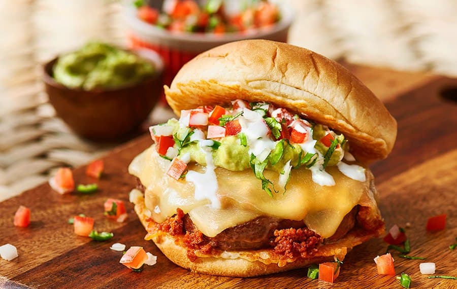 Combo- Hamburguesa Mexicana + Gaseosa 250ml
