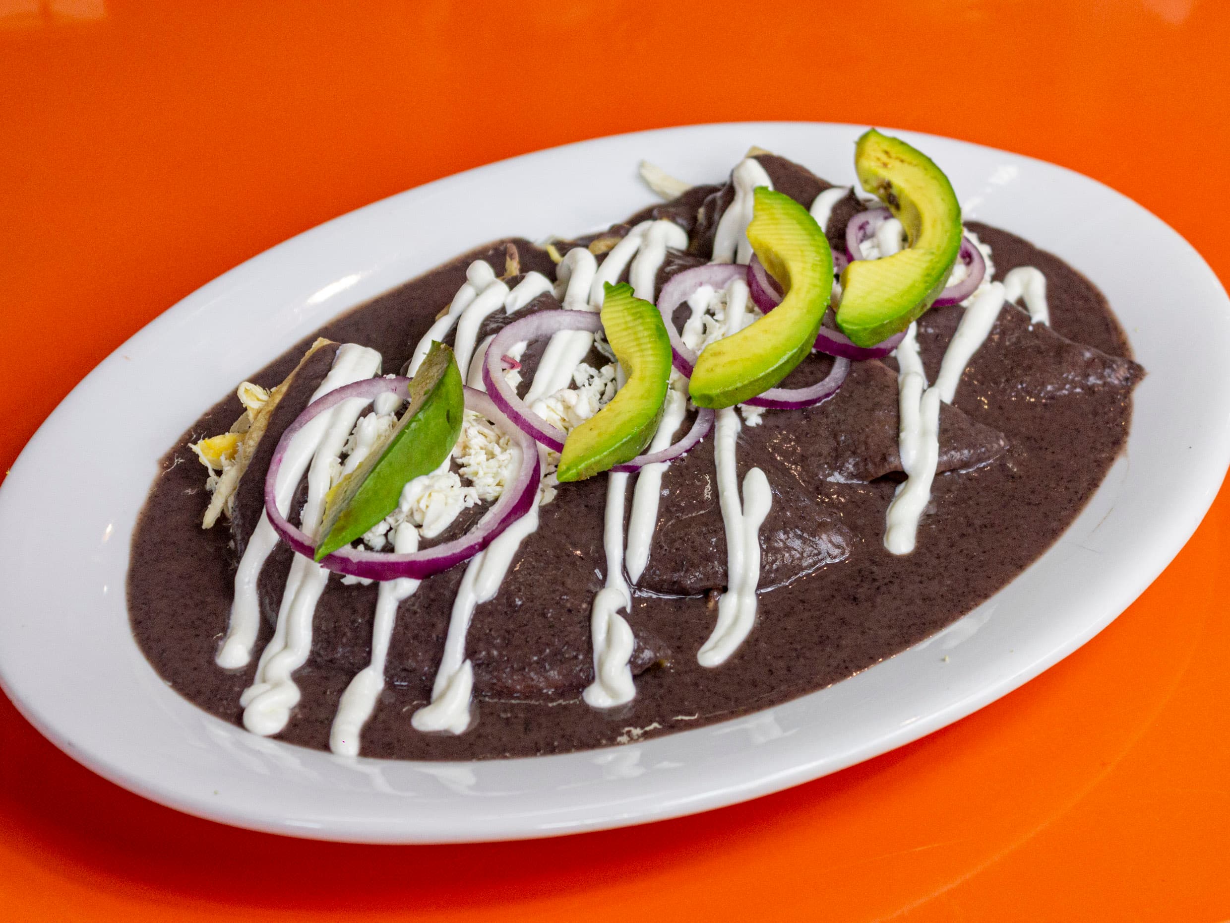 Enfrijoladas