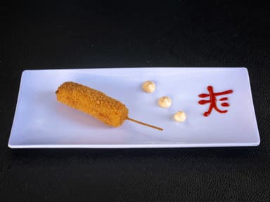 Brochetas de Kanicama y Filadelfia