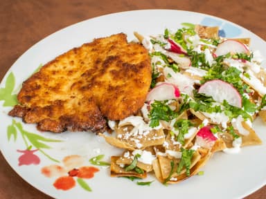Chilaquiles con Pollo