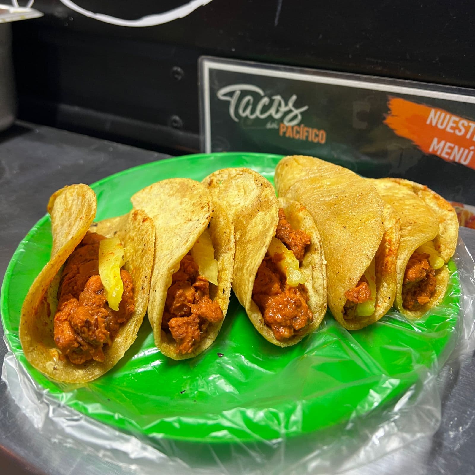 Orden Tacos de Pastor 5 Piezas