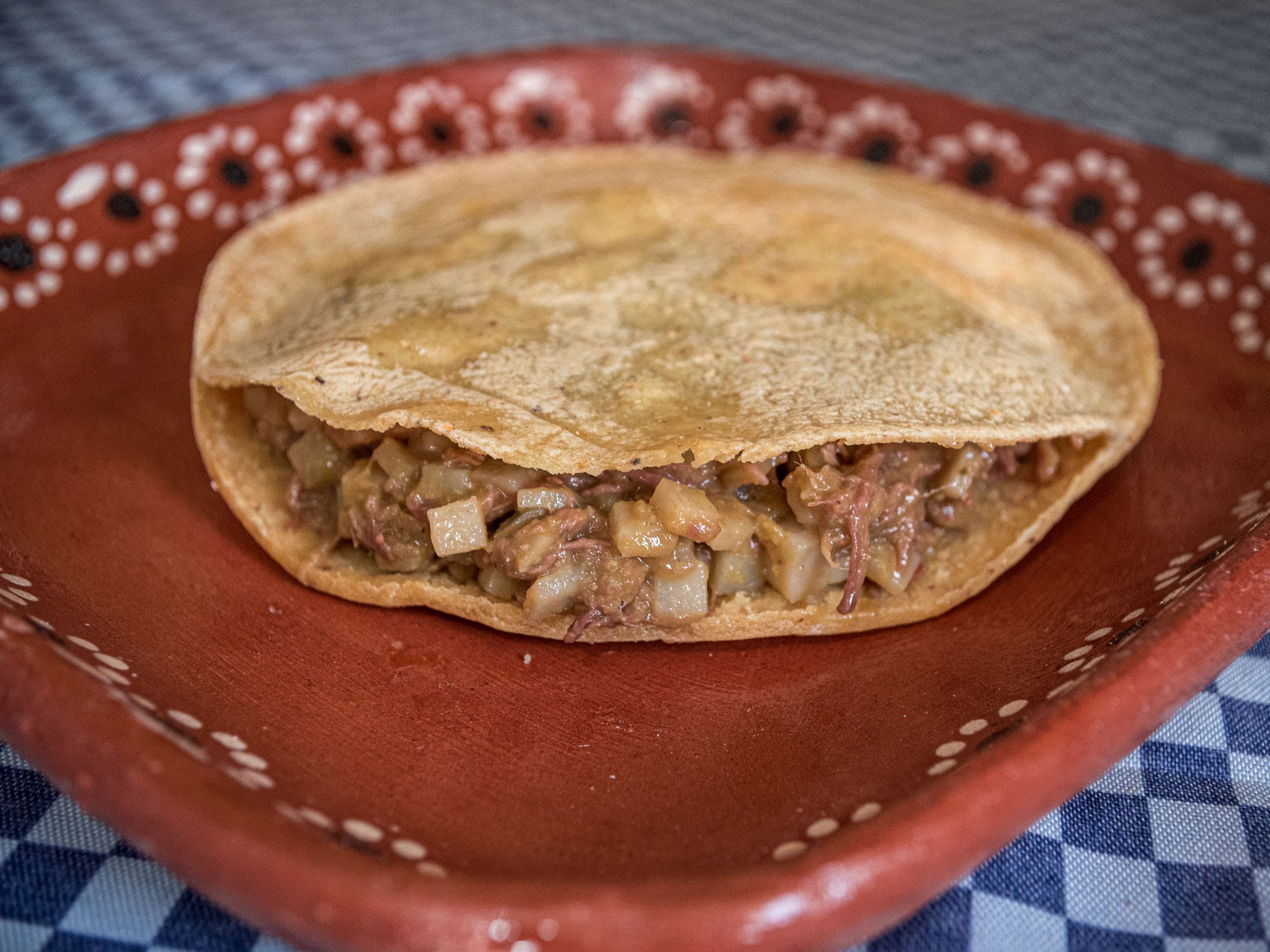 Gordita de Deshebrada Verde