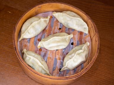 Dumpling Vegetal al Vapor