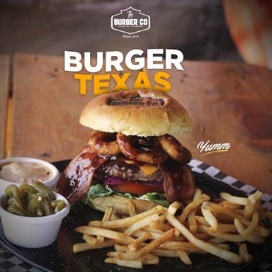 BURGER TEXAS*