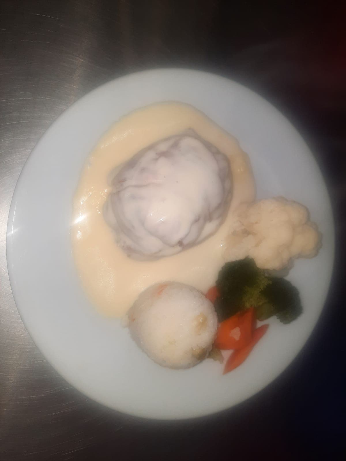 Filete Relleno en Salsa de Queso