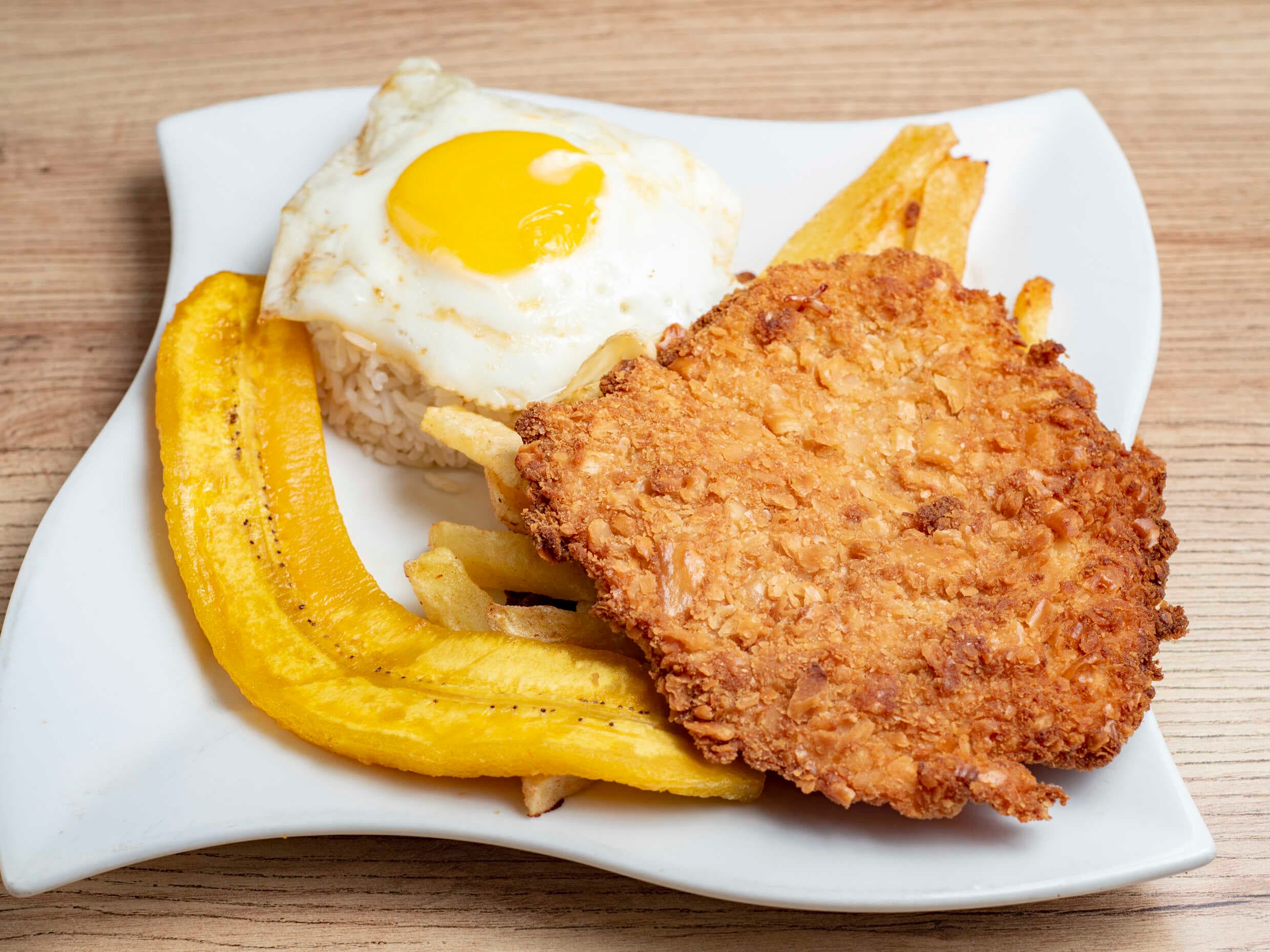 Milanesa a lo Pobre