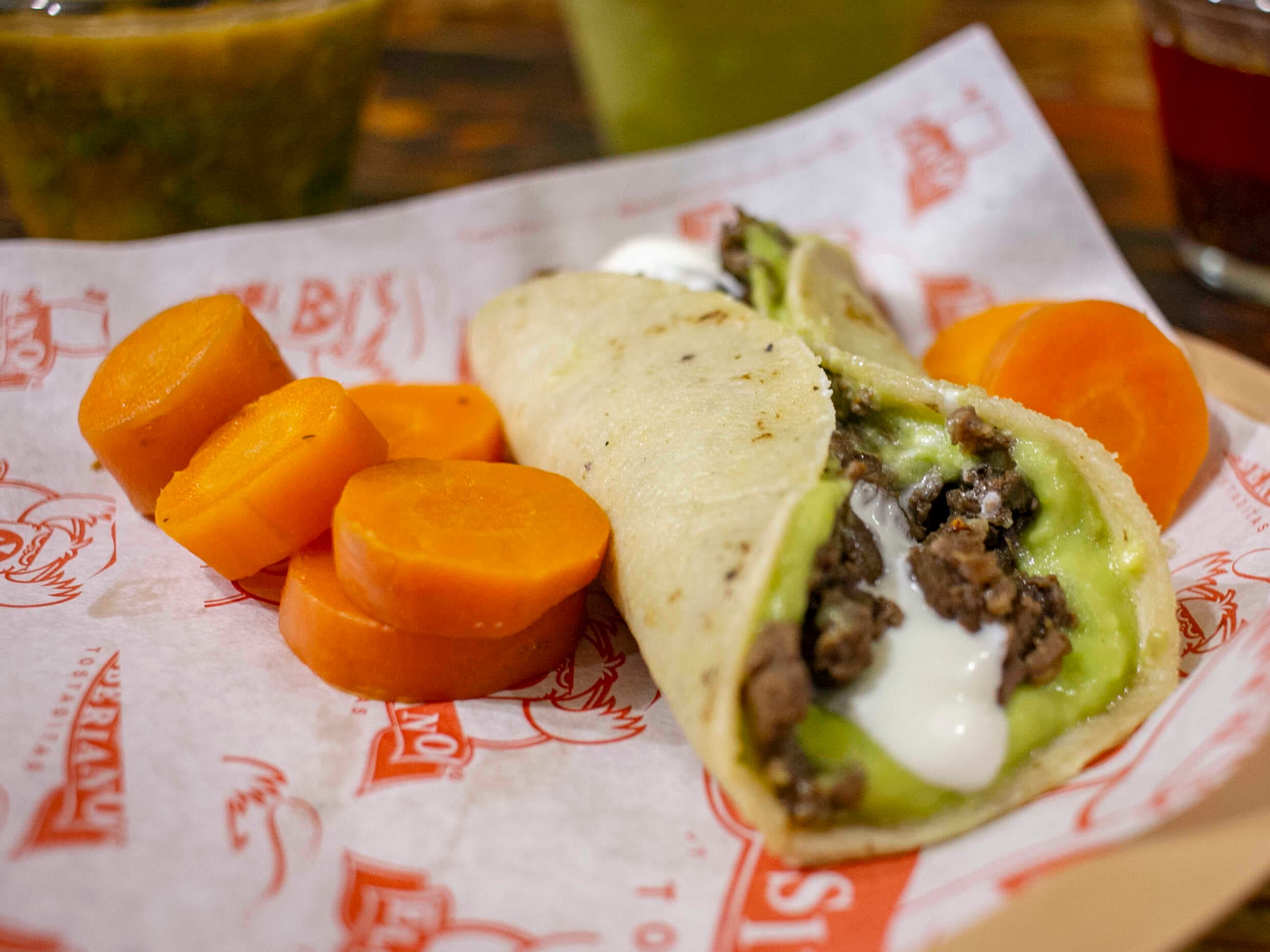 Taco de Arrachera.