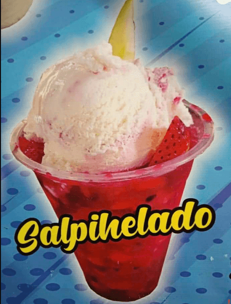 Combo Salpihelado Pequeño+Ensalada Pequeña+Raspado