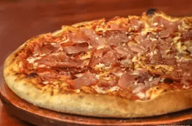 Pizza Grande Salchicha Mitad Chorizo