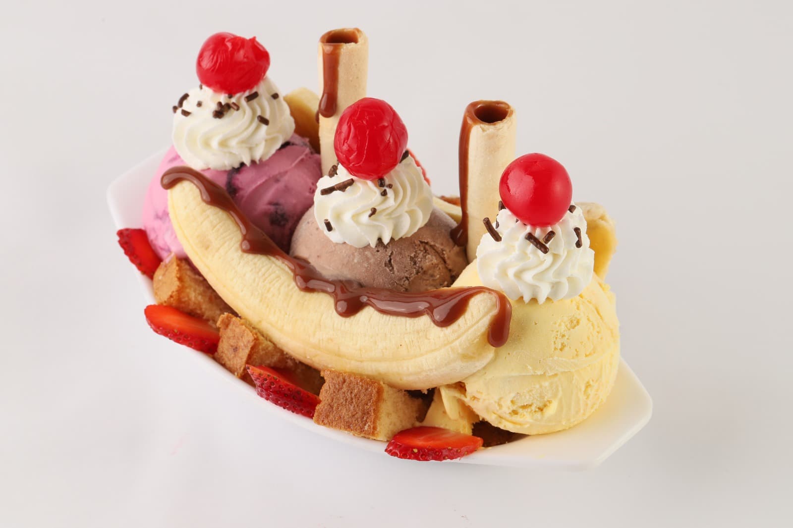 Banana Split 3 Helados