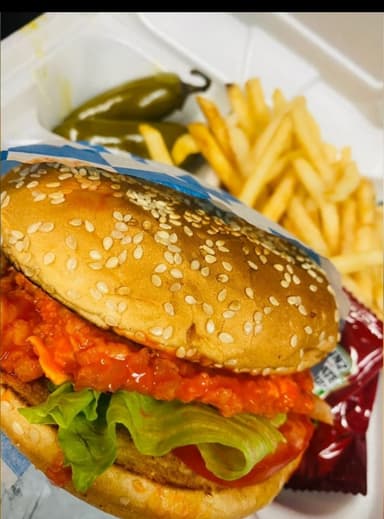 Combo - Hamburguesa de Pollo