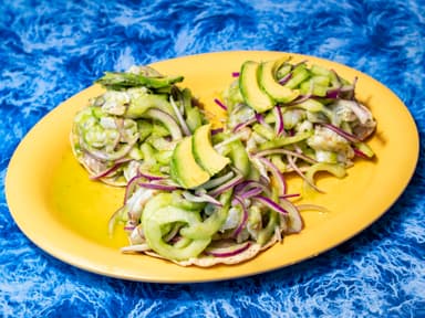 Tostada de Aguachile