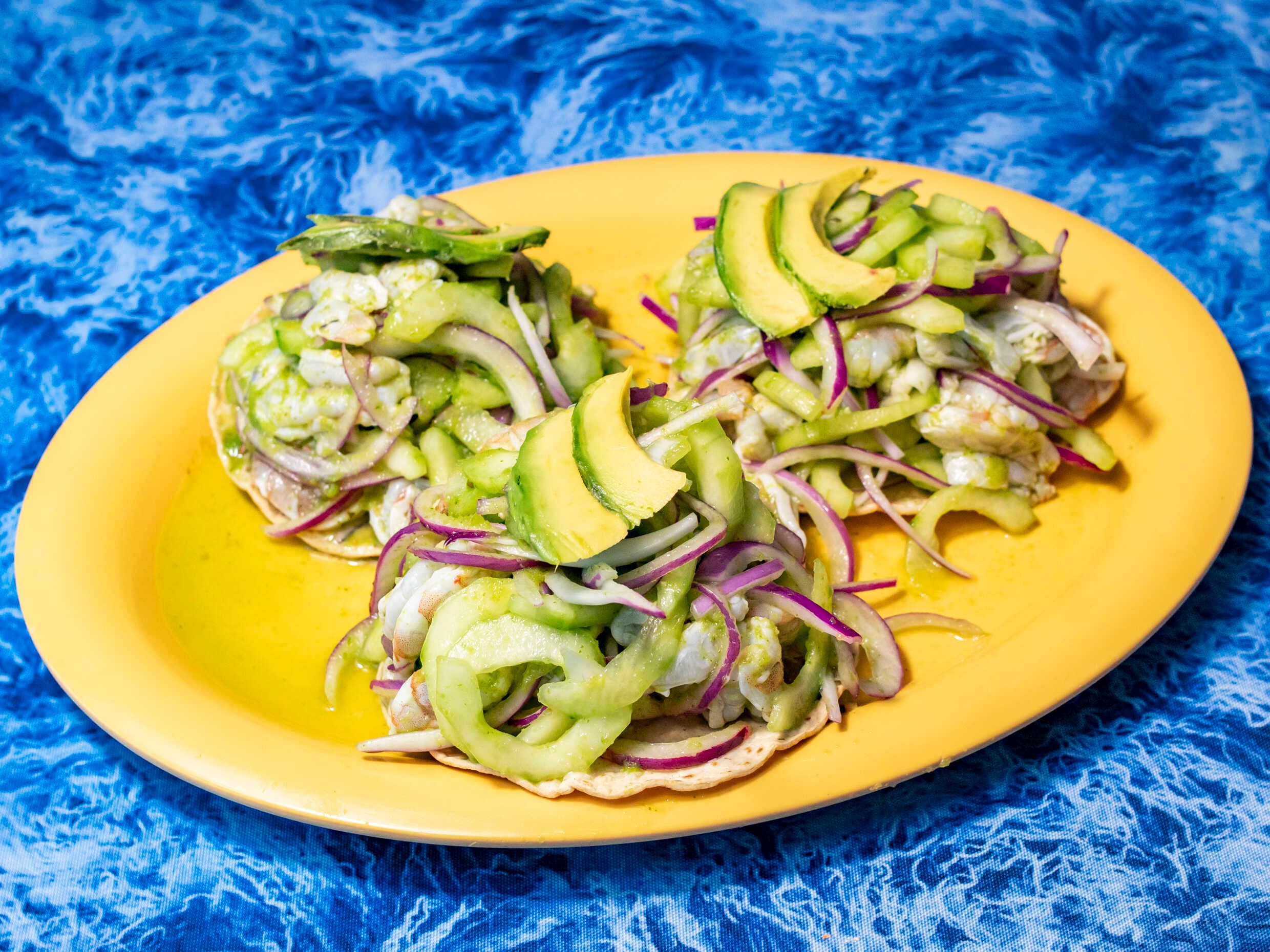 Tostada de Aguachile