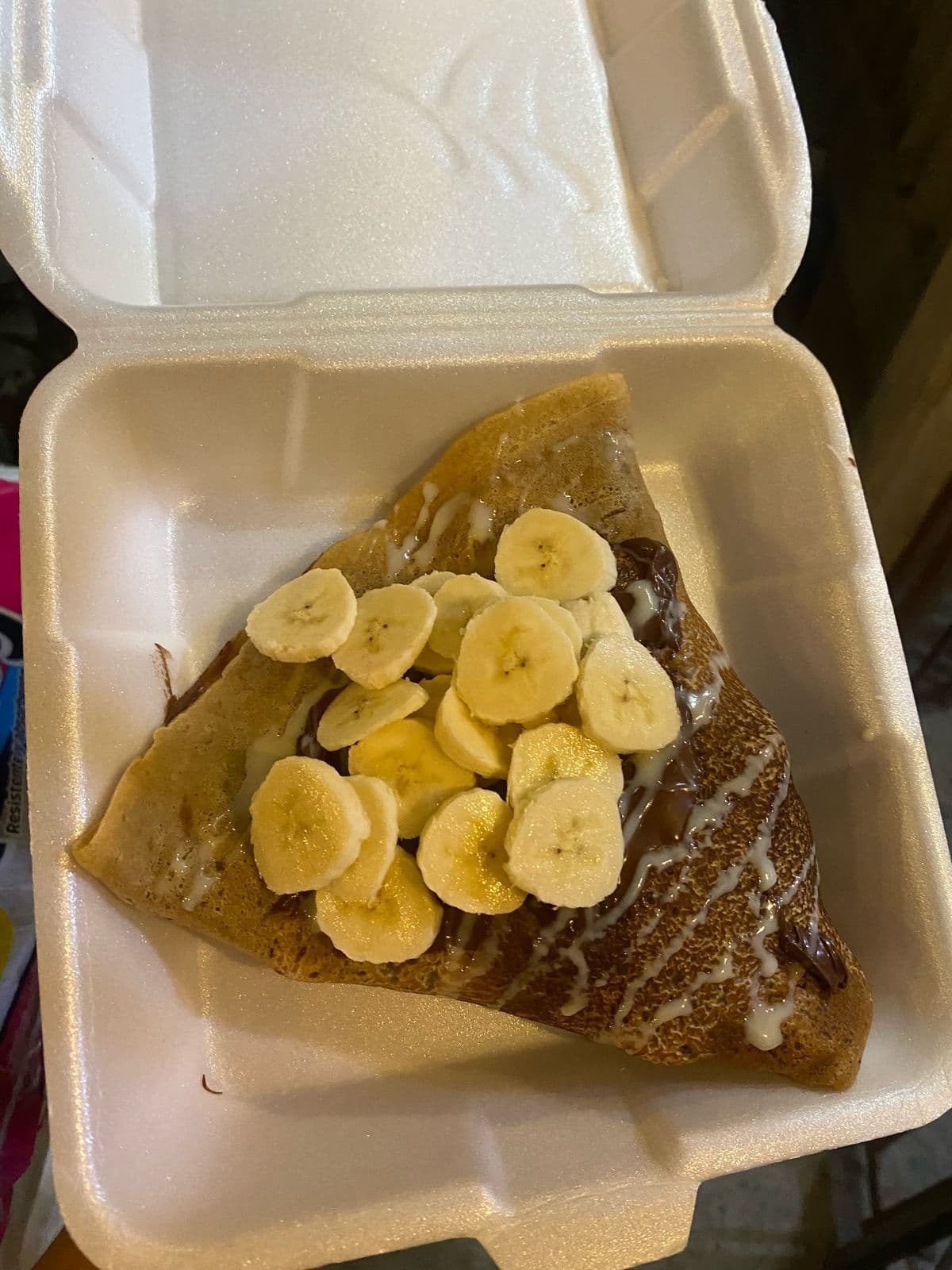 Crepa con 3 Ingredientes con Plátano