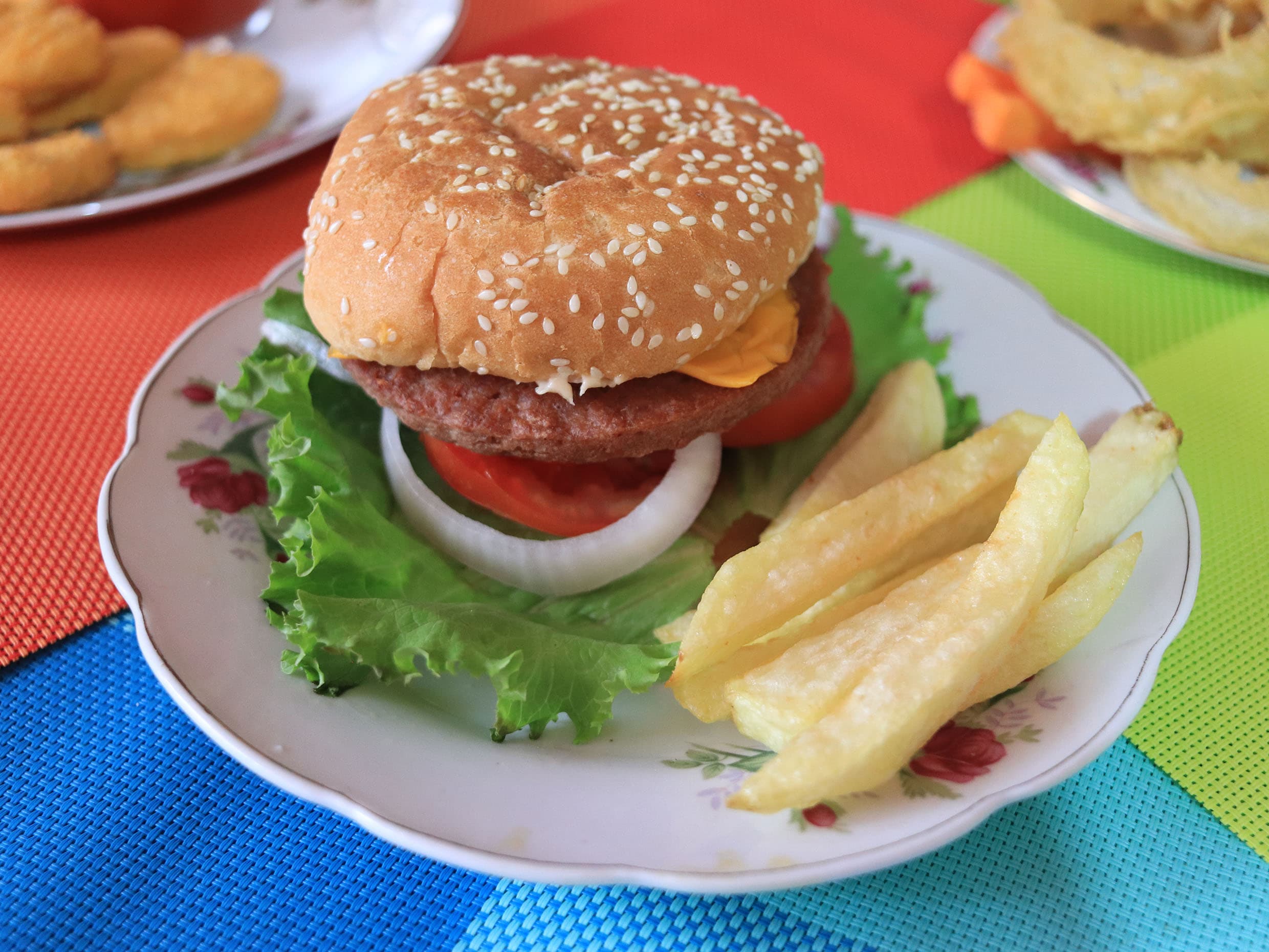 hamburguesa queso