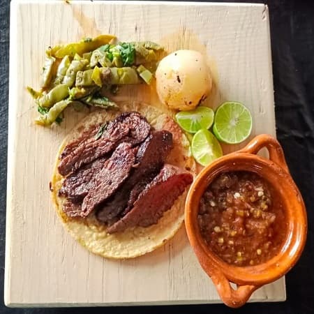Combo Tacos de Arrachera
