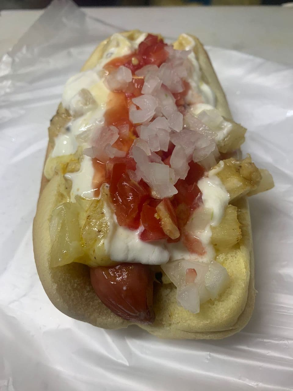 Hot Dog Hawaiano