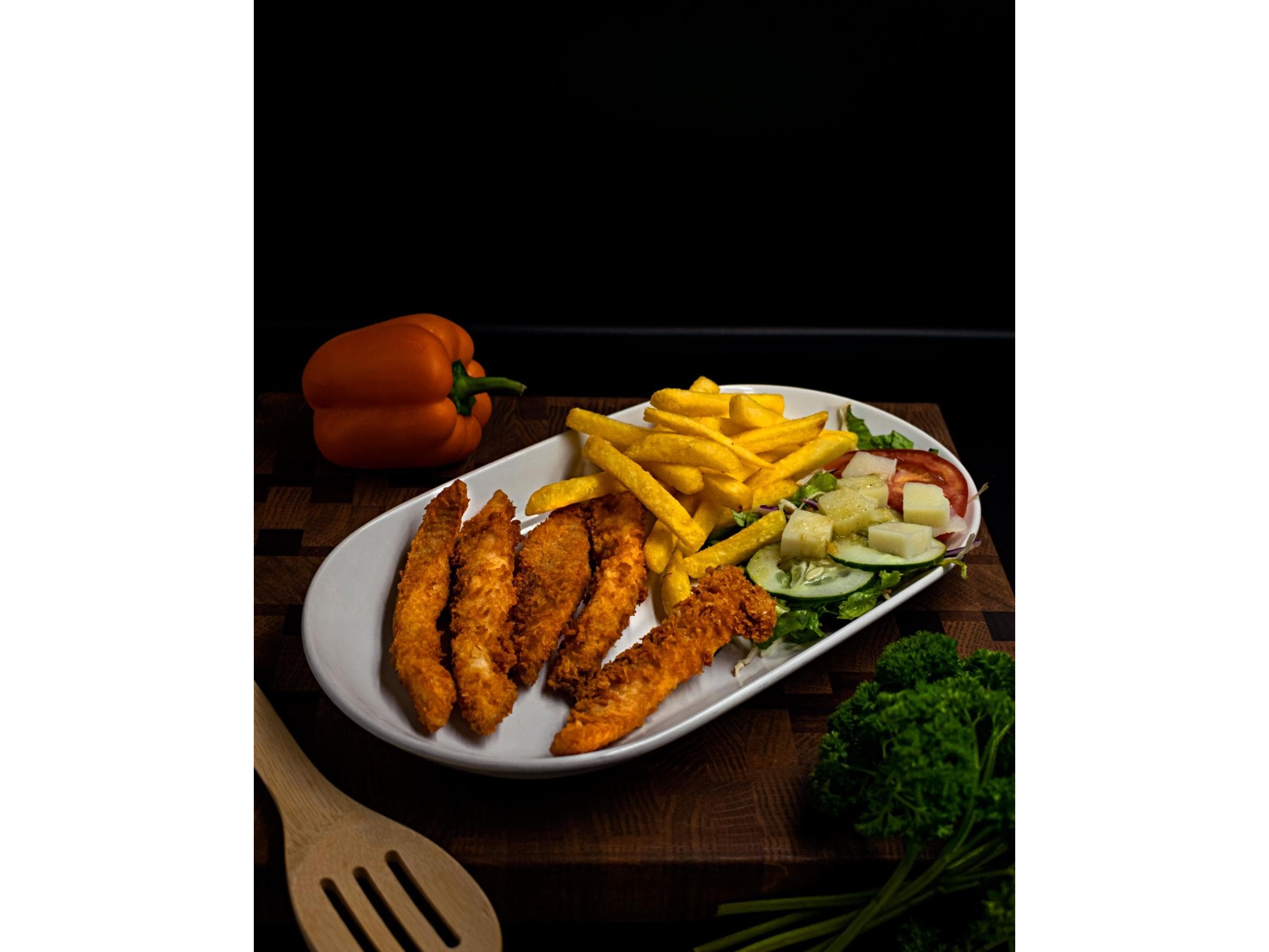 Dedos De Pescado Adulto (10 Unidades)