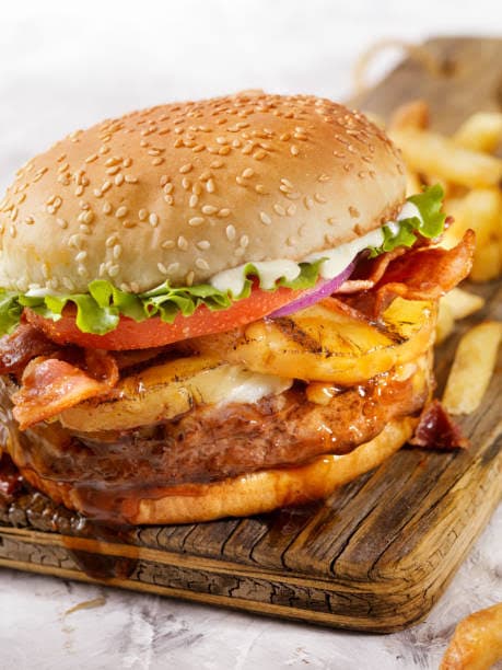 Hamburguesa Hawaiana 150 g