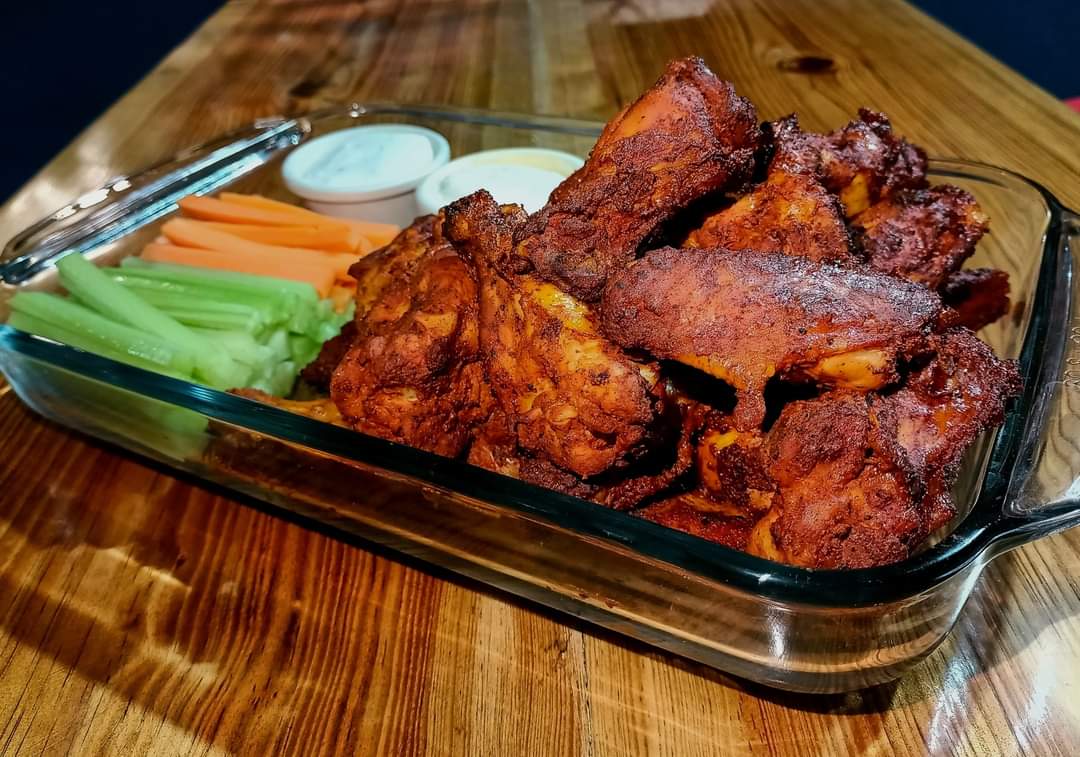 Alitas ahumadas 12 pzas
