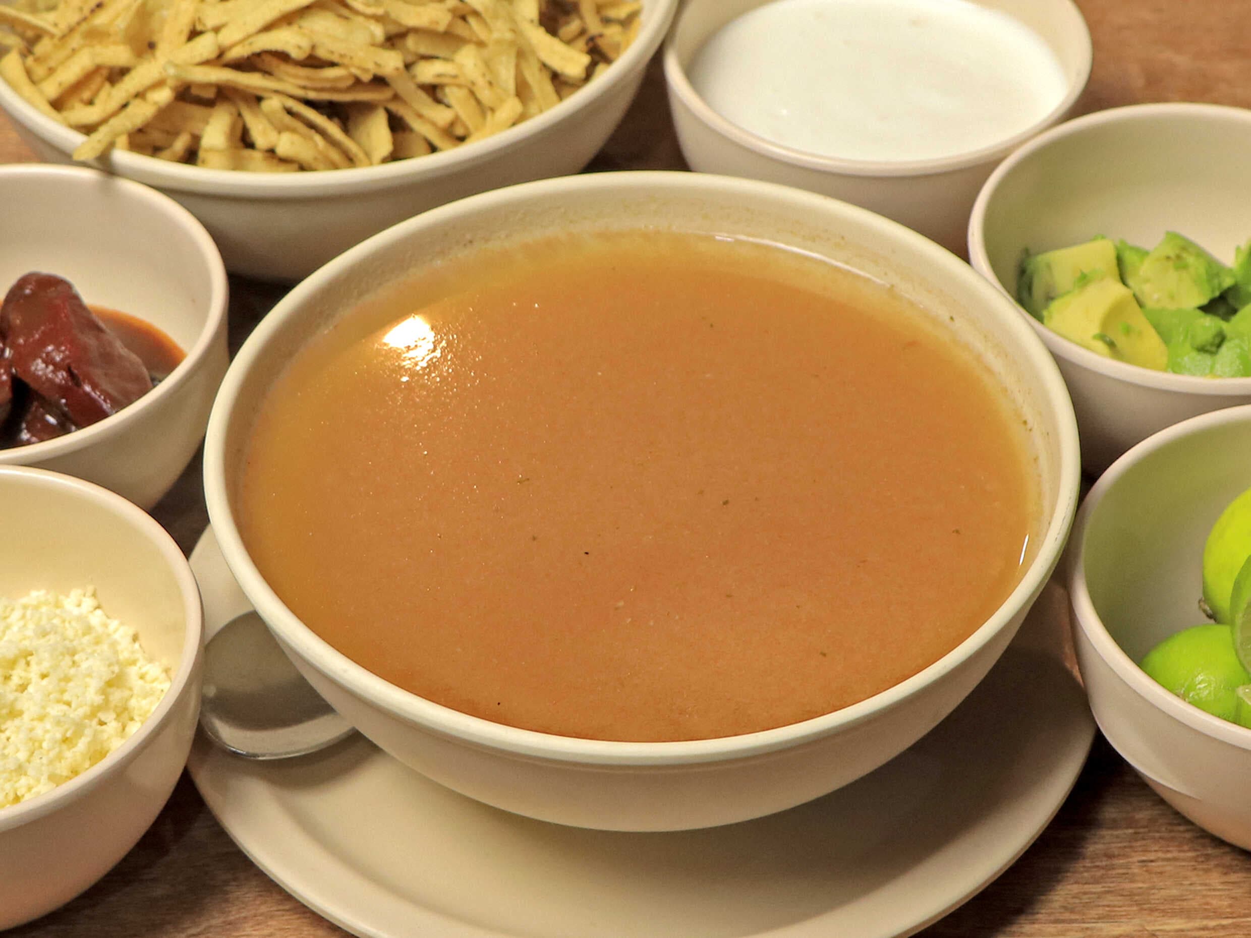 Sopa de tortilla