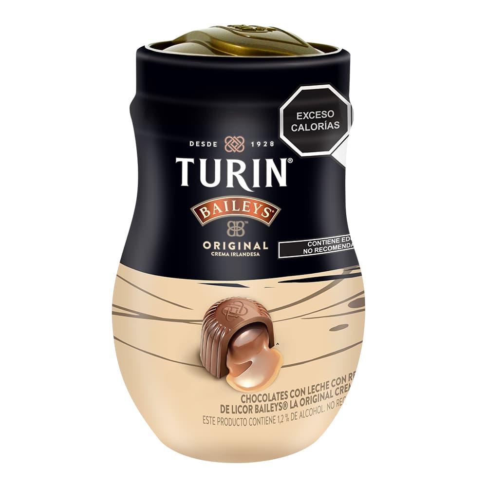 Turin Chocolates BAILEYS Original Vitrolero 270 G