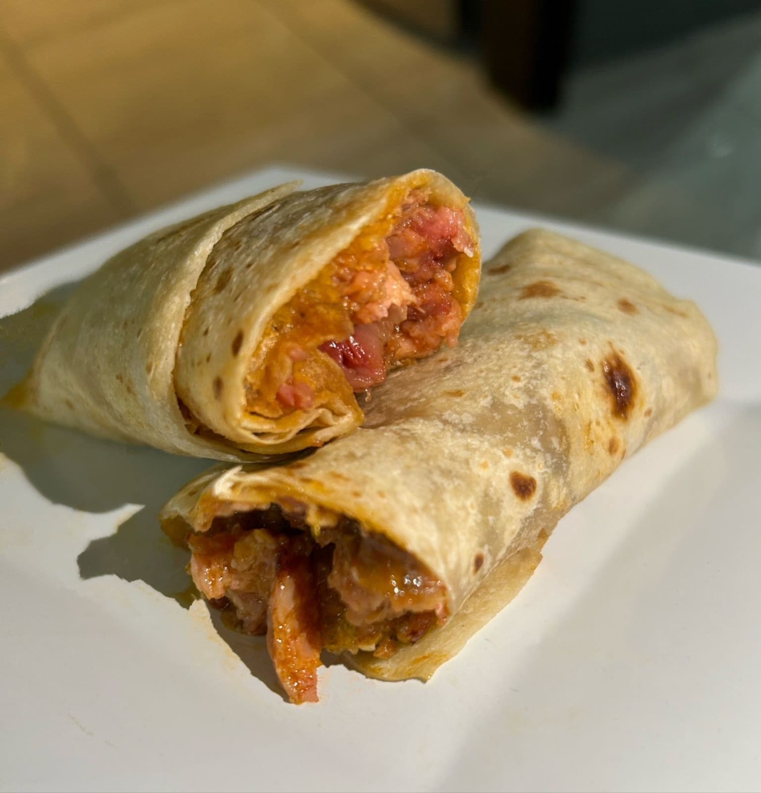Burrito Chicharrón Prensado
