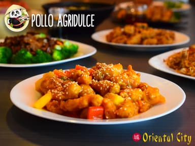 Media Orden de Pollo Agridulce
