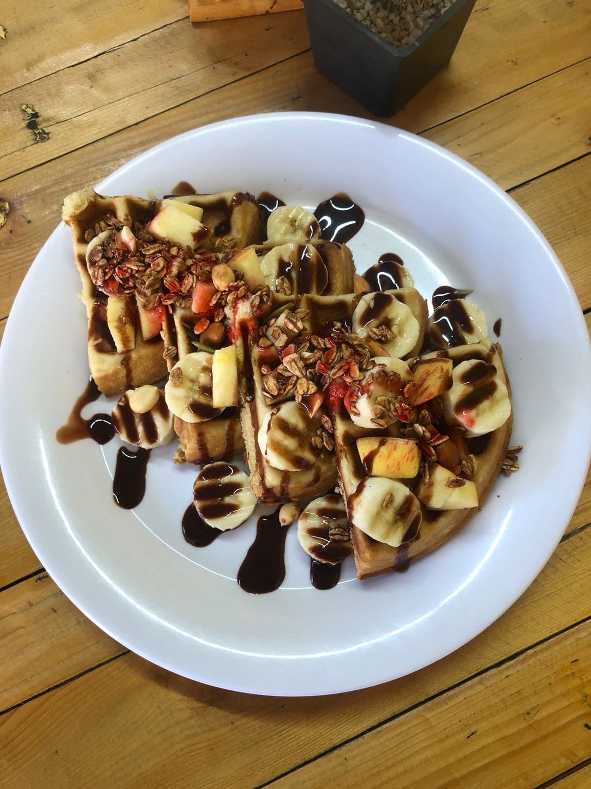 Wafle de vainilla