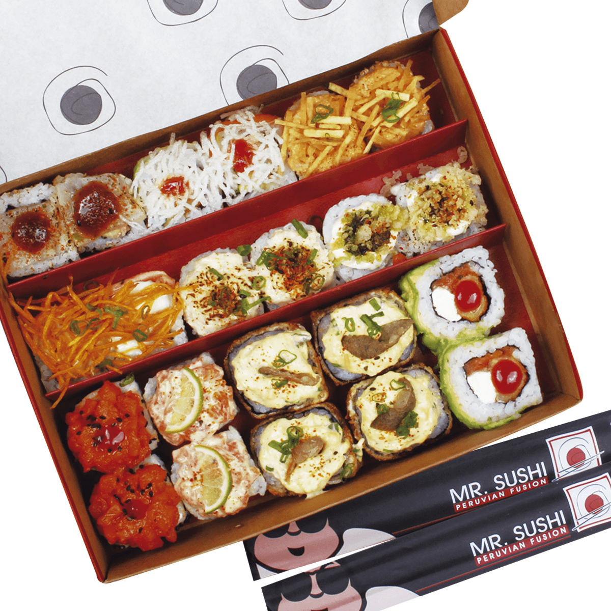 Maki Box Gourmet Mix 22 uds