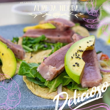 Tacos de Atún Sellado