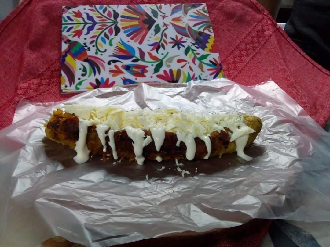 Plátano Asado Con Lechera