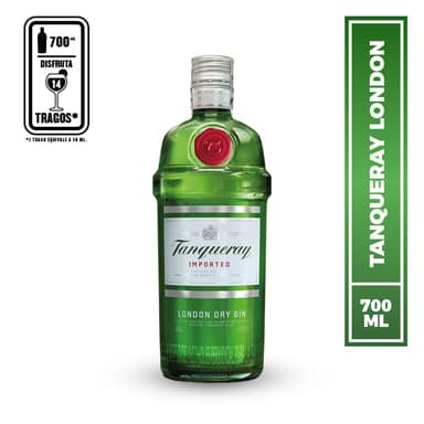 Ginebra tanqueray botella 700ml