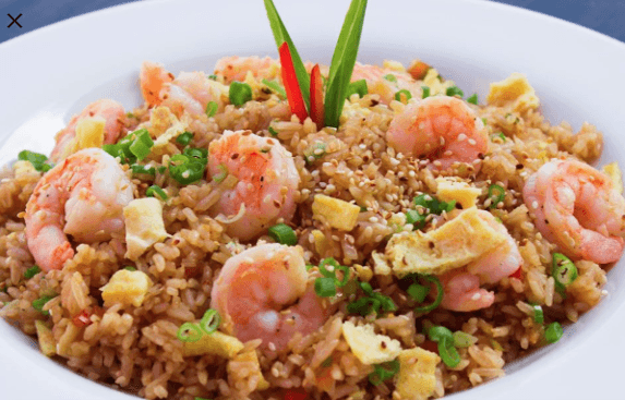Arroz Chaufa de Camarones