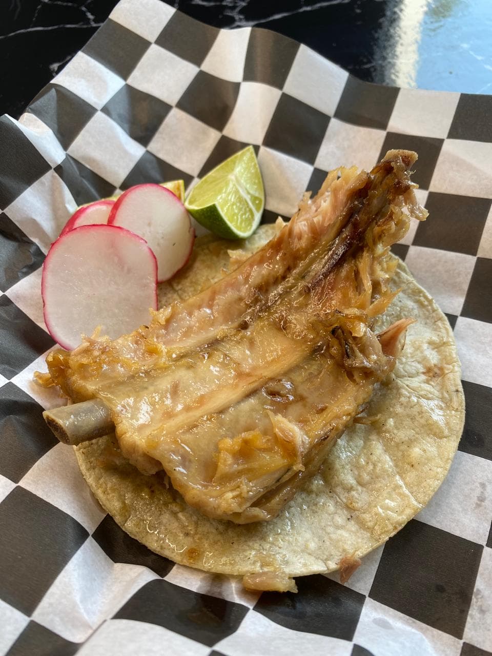 Taco Blandito de Costilla