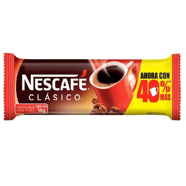 NESCAFE CLASICO STICK 14GR