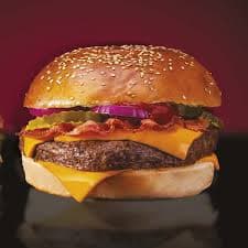 Hamburguesa de Sirloin con Queso y Papas