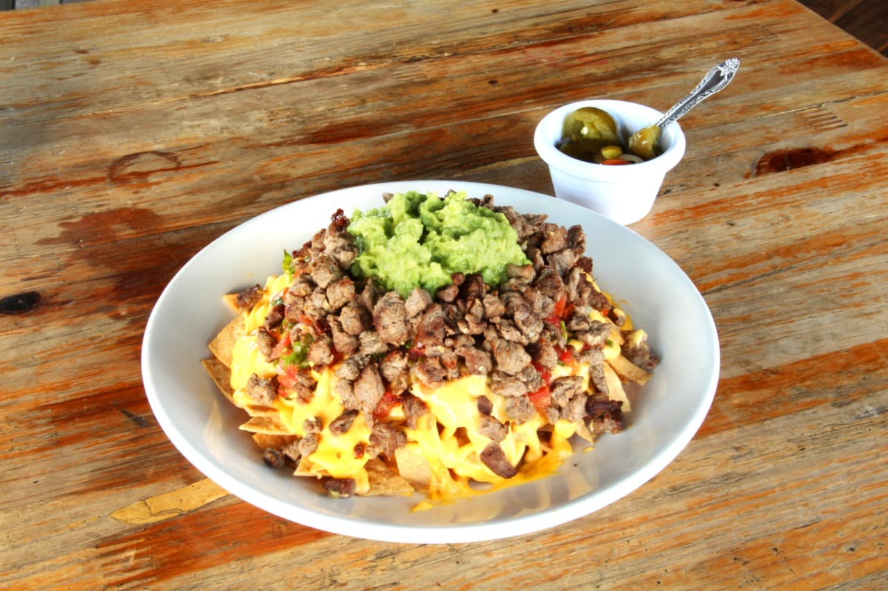 Nachos de arrachera