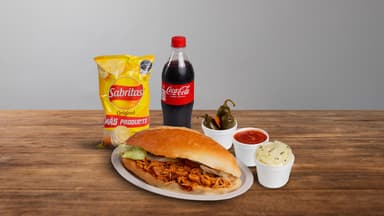 Combo torta cochinita