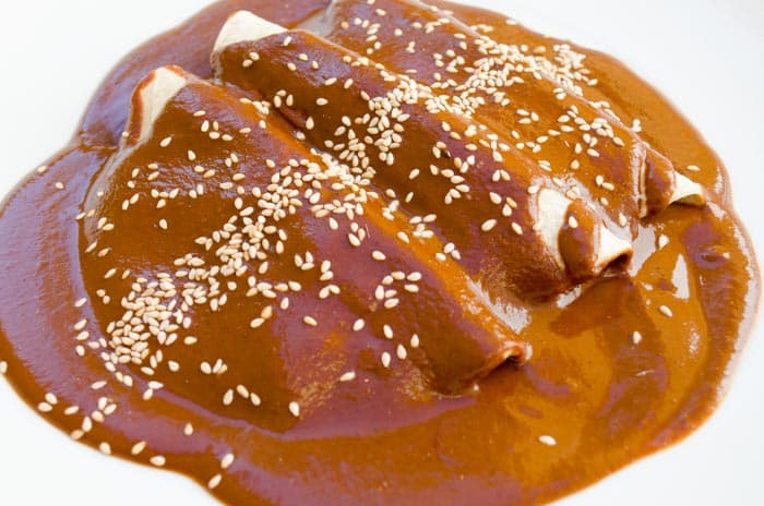Enmoladas de Pollo