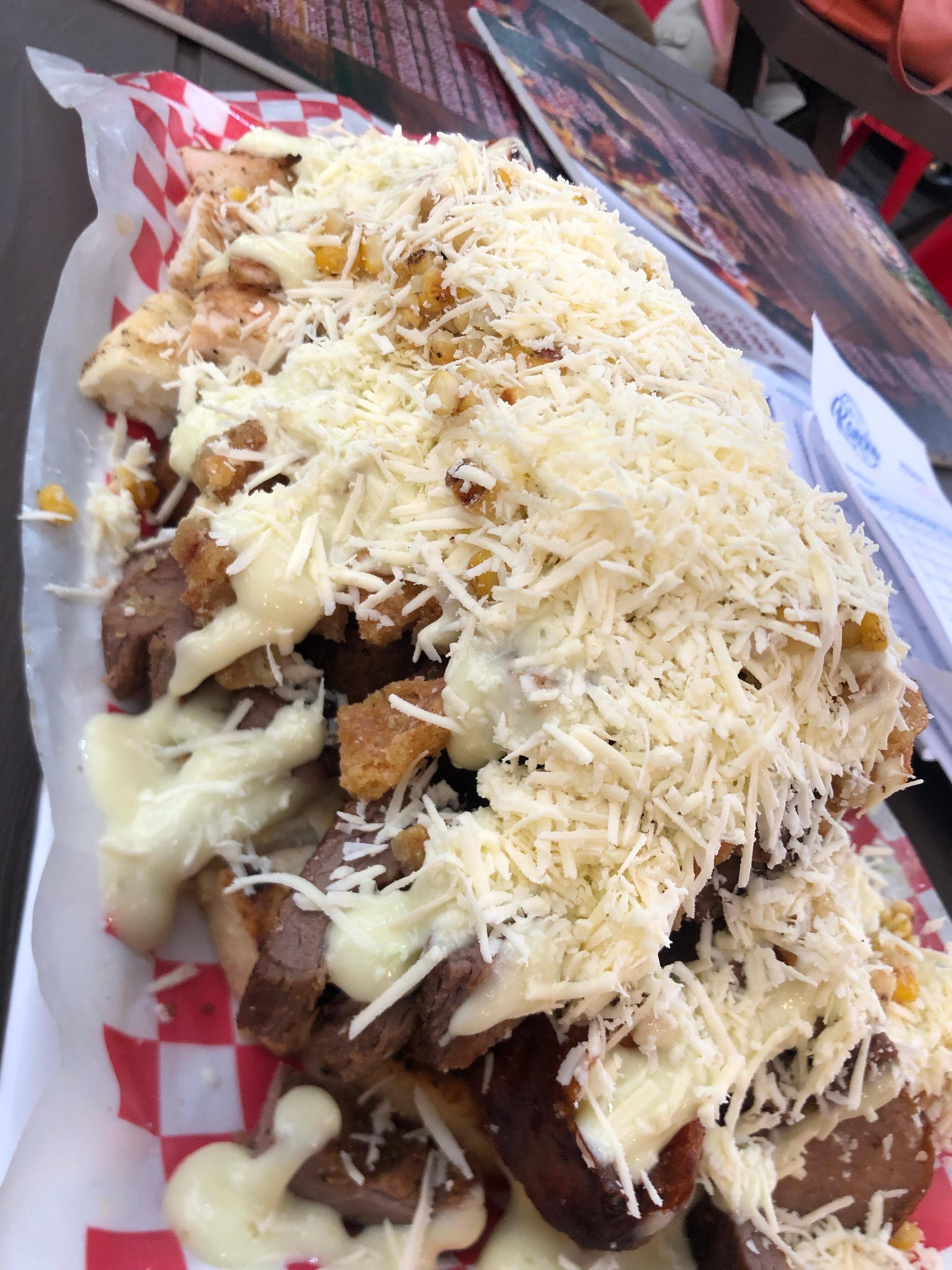 Picada de Arepa Rellena