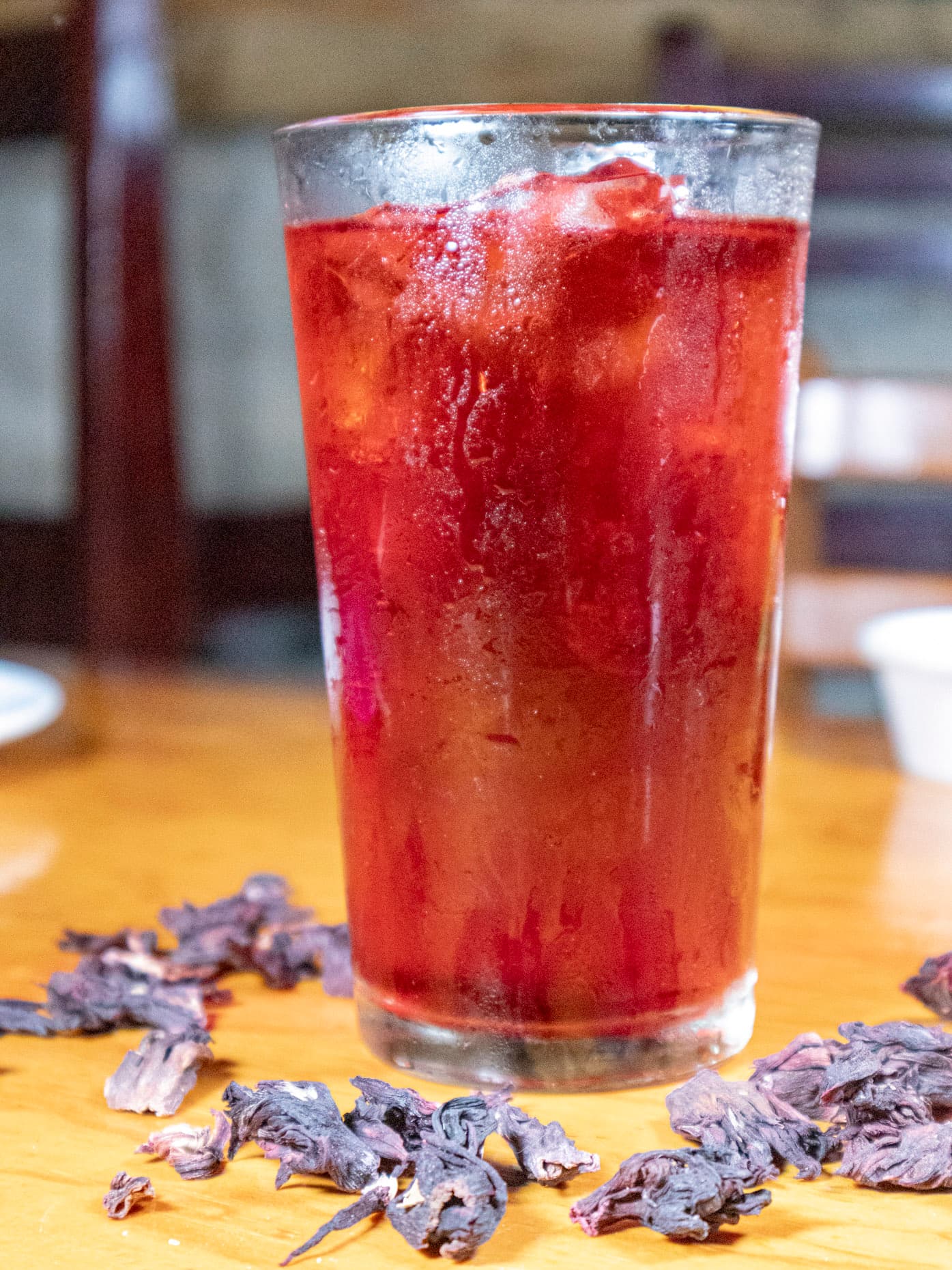 Agua Fresca Jamaica Vaso