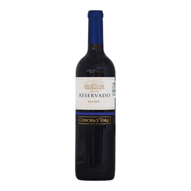 VINO TINTO CONCHA Y TORO RESERVADO MALBEC 750 ML